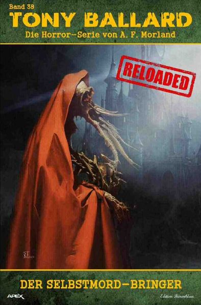 Cover von Tony Ballard – Reloaded, Band 38: Der Selbstmord-Bringer
