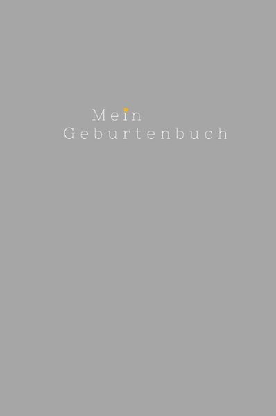 Cover von Geburtenbuch_Edition