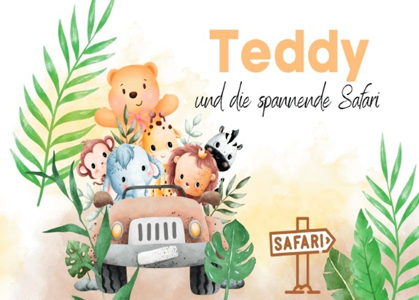 Cover von Teddy und die spannende Safari