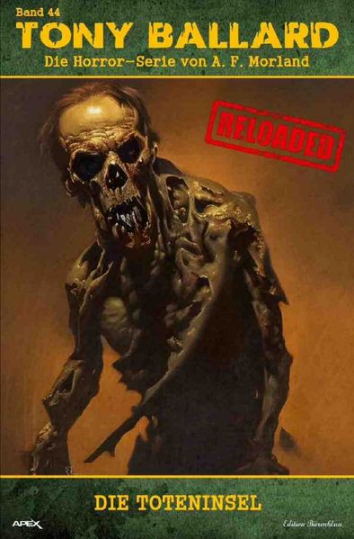 Cover von Tony Ballard – Reloaded, Band 44: Die Toteninsel
