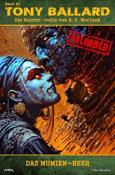 Cover von Tony Ballard – Reloaded, Band 45: Das Mumien-Heer