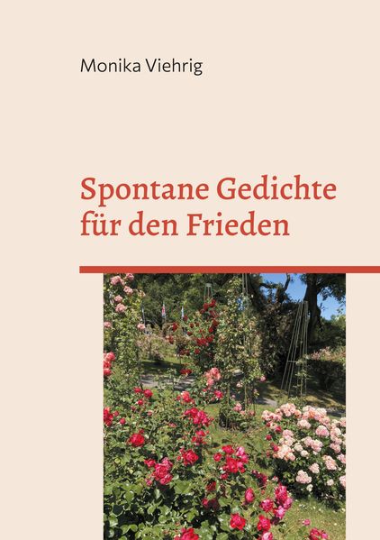 Cover von Spontane Gedichte für den Frieden