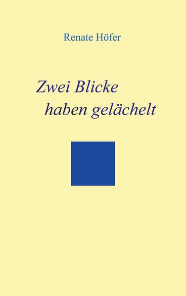 Cover von Zwei Blicke haben gelächelt