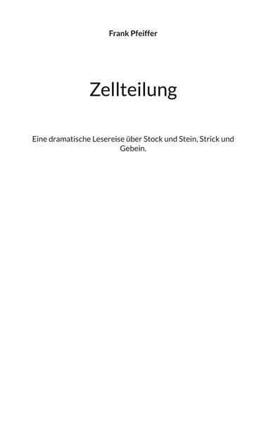 Cover von Zellteilung