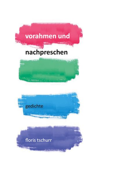 Cover von vorahmen und nachpreschen