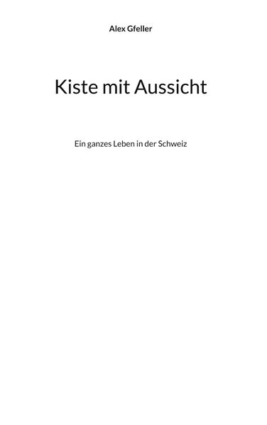 Cover von Kiste mit Aussicht