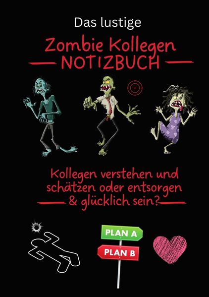 Cover von Das lustige ZOMBIE KOLLEGEN NOTIZBUCH