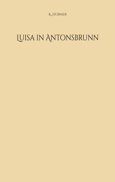 Cover von Luisa in Antonsbrunn