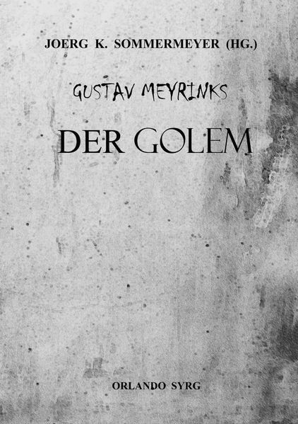 Cover von Gustav Meyrinks der Golem