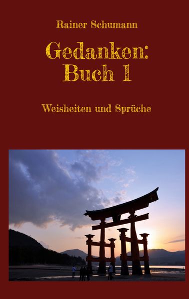 Cover von Gedanken Buch 1