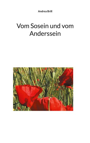 Cover von Vom Sosein und vom Anderssein