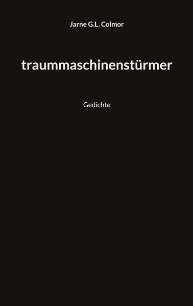 Cover von Traummaschinenstürmer