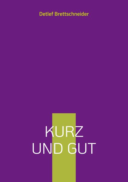 Cover von Kurz und gut