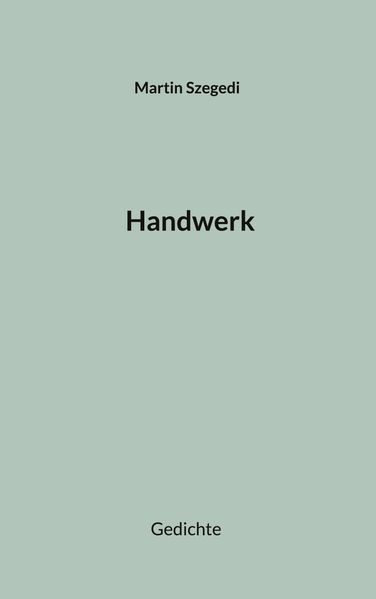 Cover von Handwerk
