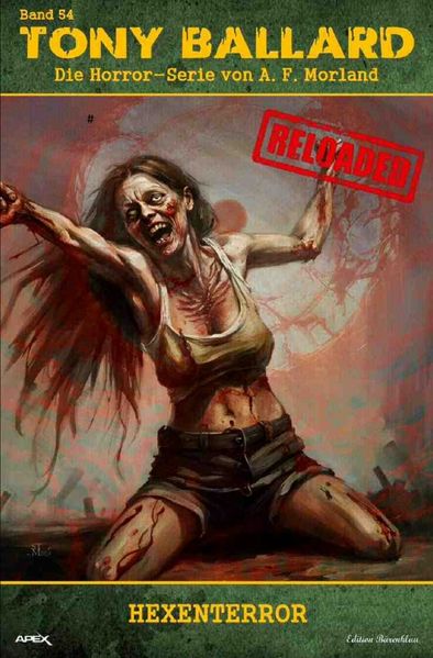 Cover von Tony Ballard – Reloaded, Band 54: Hexenterror