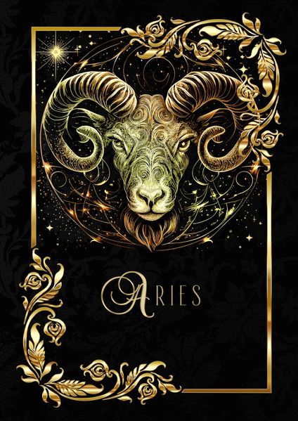 Cover von Astrologie Notizbücher/Zodiac Aries Notebook