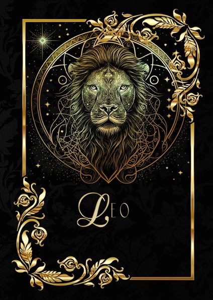 Cover von Astrologie Notizbücher/Zodiac Leo Notebook