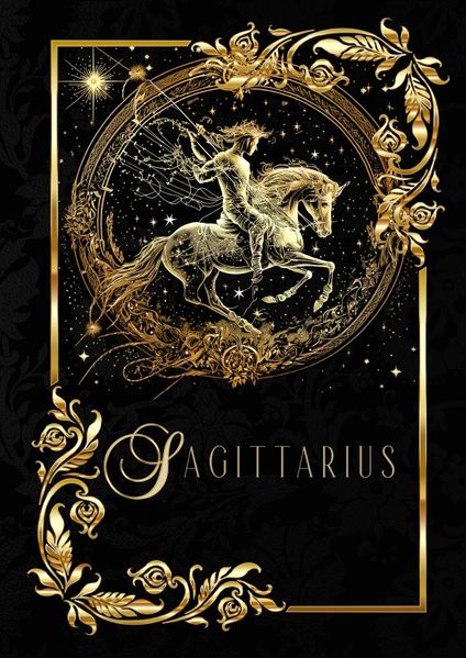 Cover von Astrologie Notizbücher/Zodiac Sagittarius Notebook