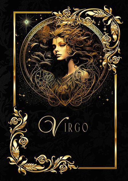 Cover von Astrologie Notizbücher/Zodiac Virgo Notebook