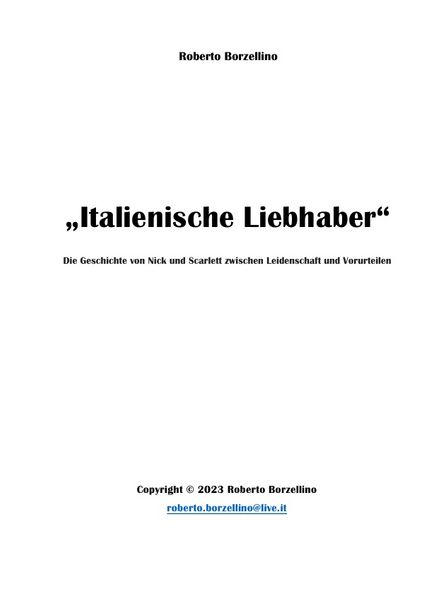 Cover von „Italienische Liebhaber“