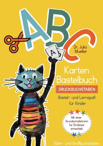 Cover von Legekartenbastelbücher/ABC-Bastelbuch Druckbuchstaben