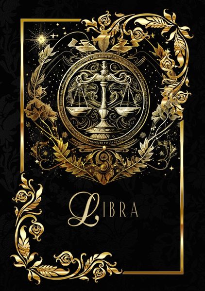 Cover von Zodiac Libra Notebook