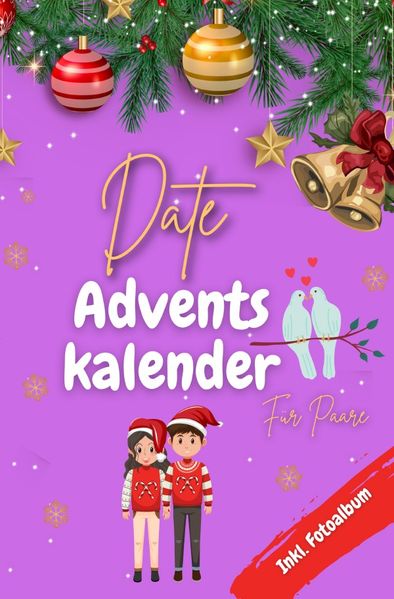 Cover von Date Adventskalender für Paare Inkl. Fotoalbum