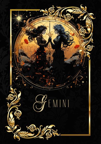 Cover von Zodiac Gemini Notebook