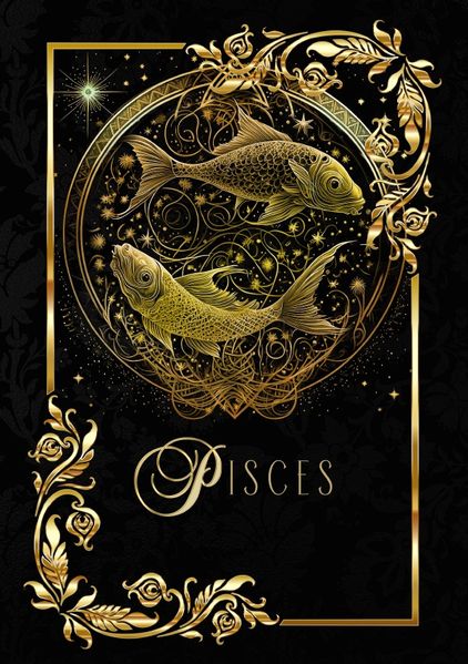 Cover von Zodiac Pisces Notebook