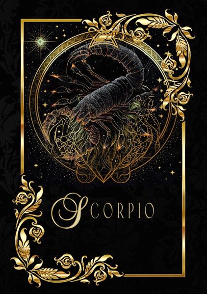 Cover von Zodiac Scorpio Notebook