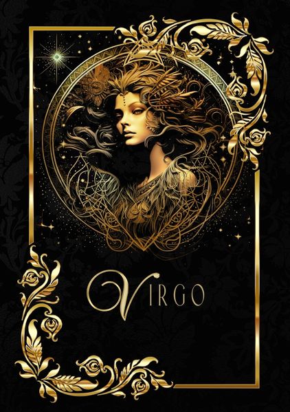Cover von Zodiac Virgo Notebook