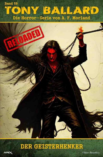 Cover von Tony Ballard – Reloaded, Band 59: Der Geisterhenker