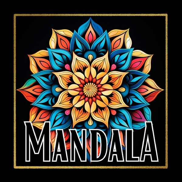 Cover von Black Midnight- Mandala/Mandala Malbuch „Black“