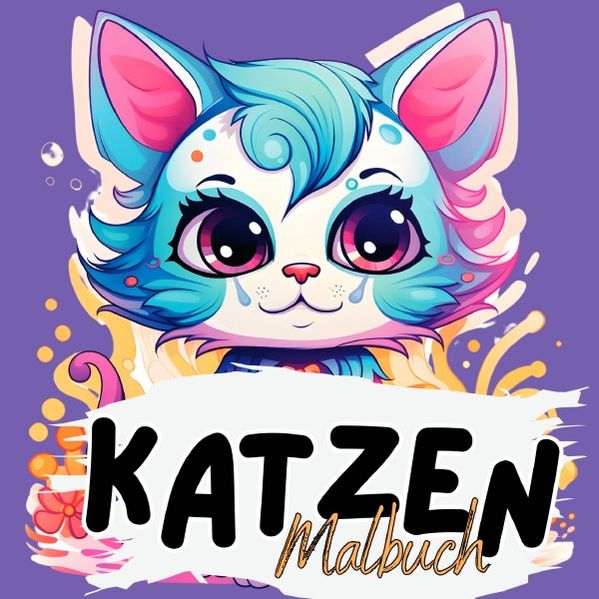 Cover von Malbuch Tiere/Katzen Malbuch