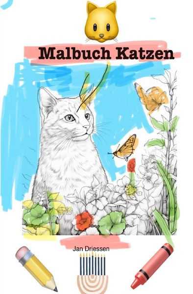 Cover von Malbuch Katzen
