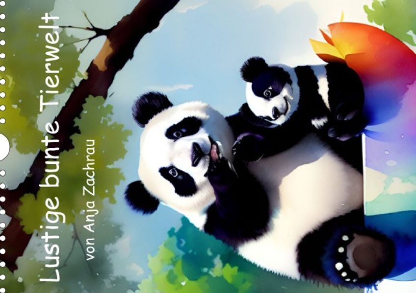 Cover von Lustige bunte Tierwelt