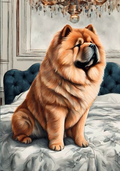 Cover von Notizbücher Hund/Chow Chow Notizheft Süßes Hund Notizbuch Journal Tagebuch mit 55 Motivationssprüchen Leben und Hundeliebe Geschenkidee Zauberhafter Luxus Hund
