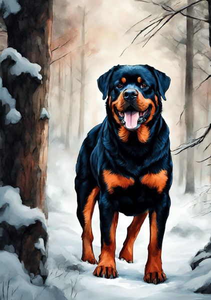 Cover von Notizbücher Hund/Rottweiler Hund Notizbuch Rottie Journal Tagebuch Geschenkbuch mit 55 Zitaten Leben und Hundeliebe Süßes Geschenk Geburtstag Weihnachten zum Wichteln Hundebesitzer