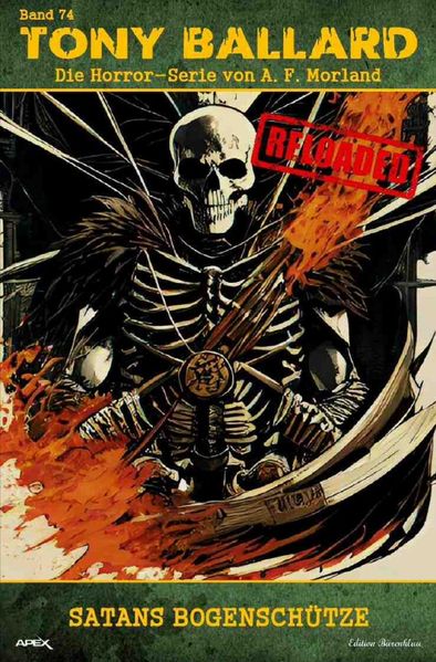 Cover von Tony Ballard – Reloaded, Band 74: Satans Bogenschütze
