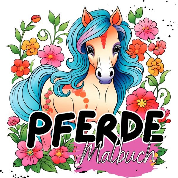Cover von Malbuch Tiere/Malbuch Pferde