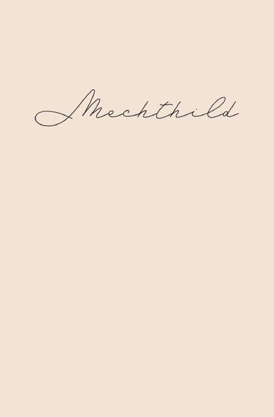 Cover von Mechthild – Notizbuch/Tagebuch – klassisch & elegant