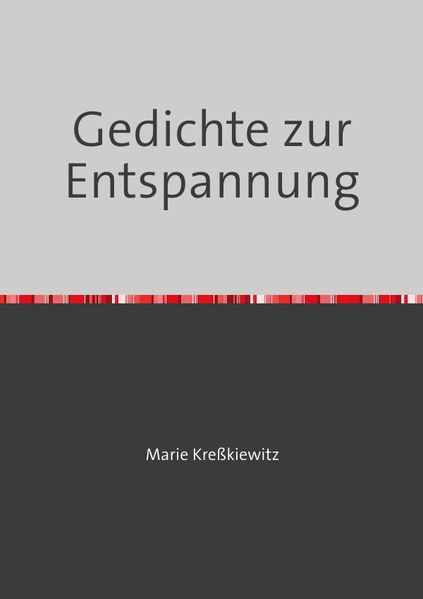 Cover von Gedichte zur Entspannung