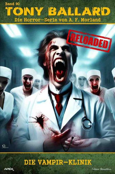 Cover von Tony Ballard – Reloaded, Band 90: Die Vampir-Klinik