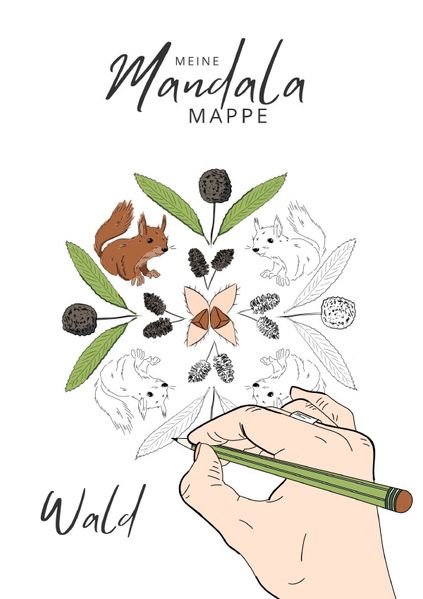 Cover von Meine Mandala-Mappe Wald