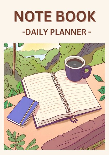 Cover von Note Book – Daily Planner