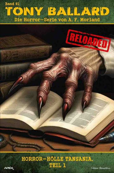Cover von Tony Ballard – Reloaded, Band 91: Horror-Hölle Tansania, Teil 1