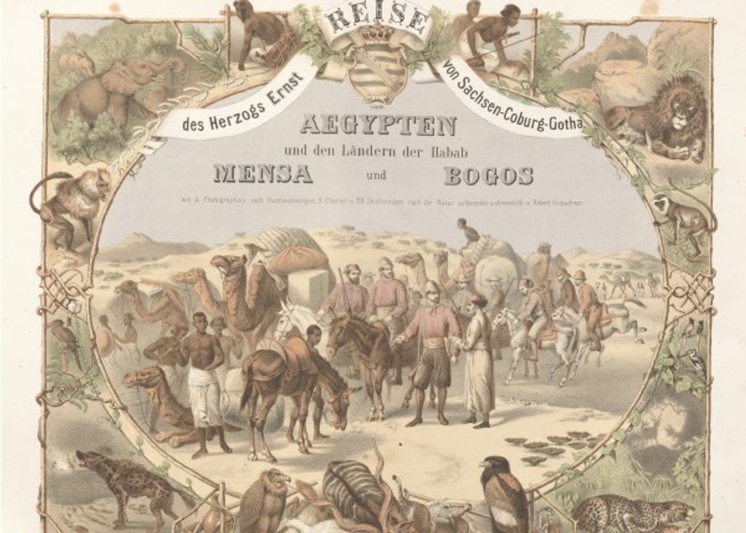 Cover von Werkausgabe – Liebhaberausgabe ungekürzte Ausgabe letzter Hand/Reise des Herzogs Ernst von Sachsen-Coburg-Gotha nach Ägypten