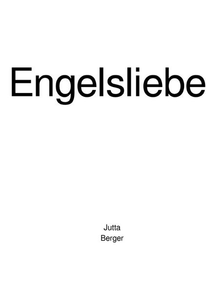 Cover von Engelsliebe