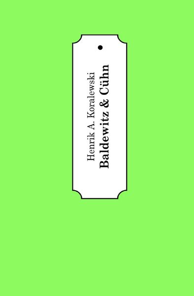 Cover von Baldewitz & Cühn
