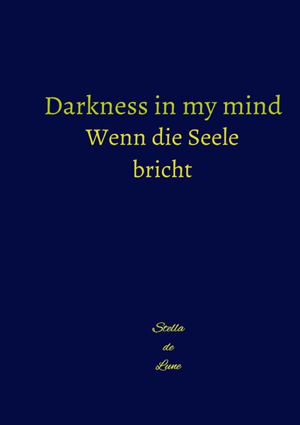 Cover von Darkness in my mind